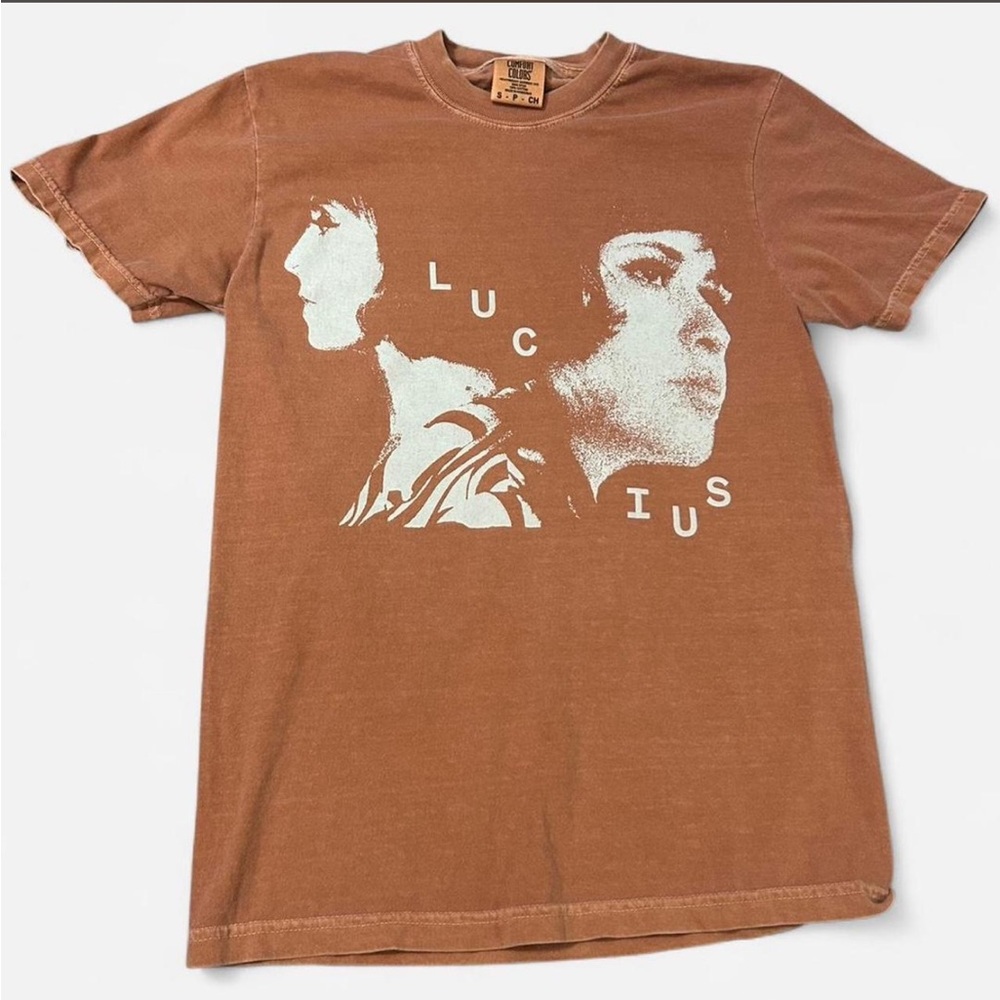 Lucius Comfort Colors Burnt orange Graphic Tee